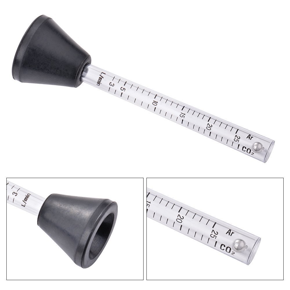 Argon Co2 Professional Gas Flow Meter Tester Flowmeter (peashooter) for Mig...