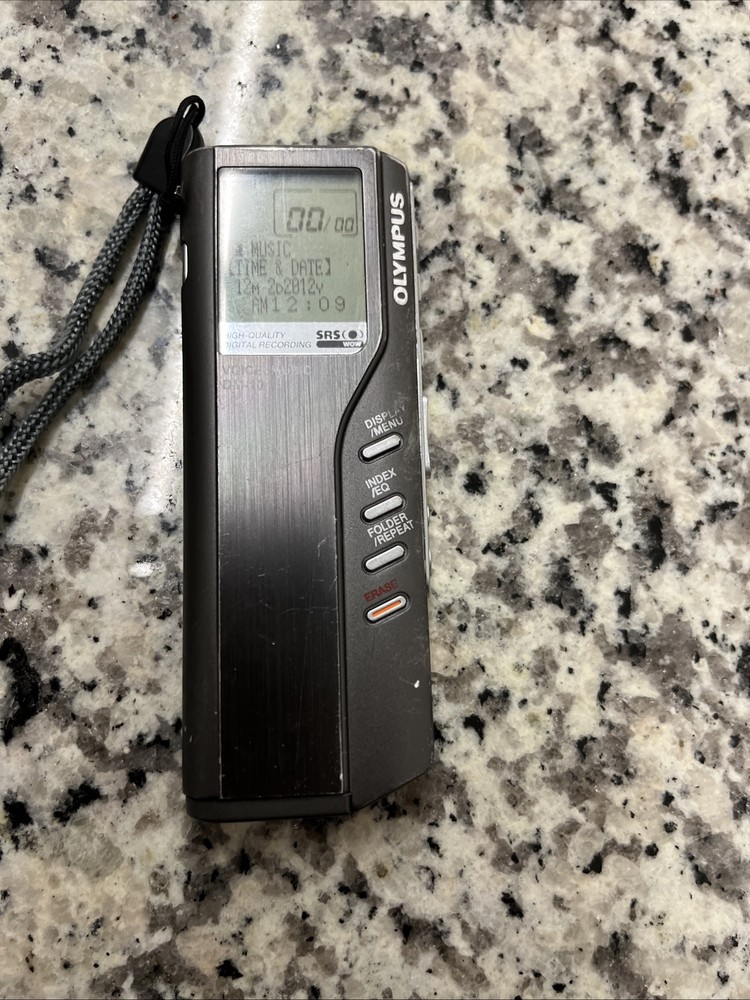 Olympus DM-20 Voice Recorder Working Tested