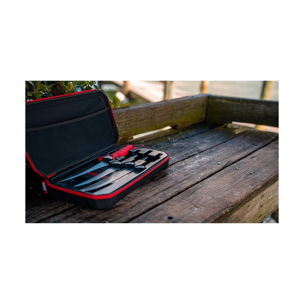 BUBBA Multi-Flex Interchangeable Blade Kit, with Non-Slip Grip Handle, 2 Ti-N...