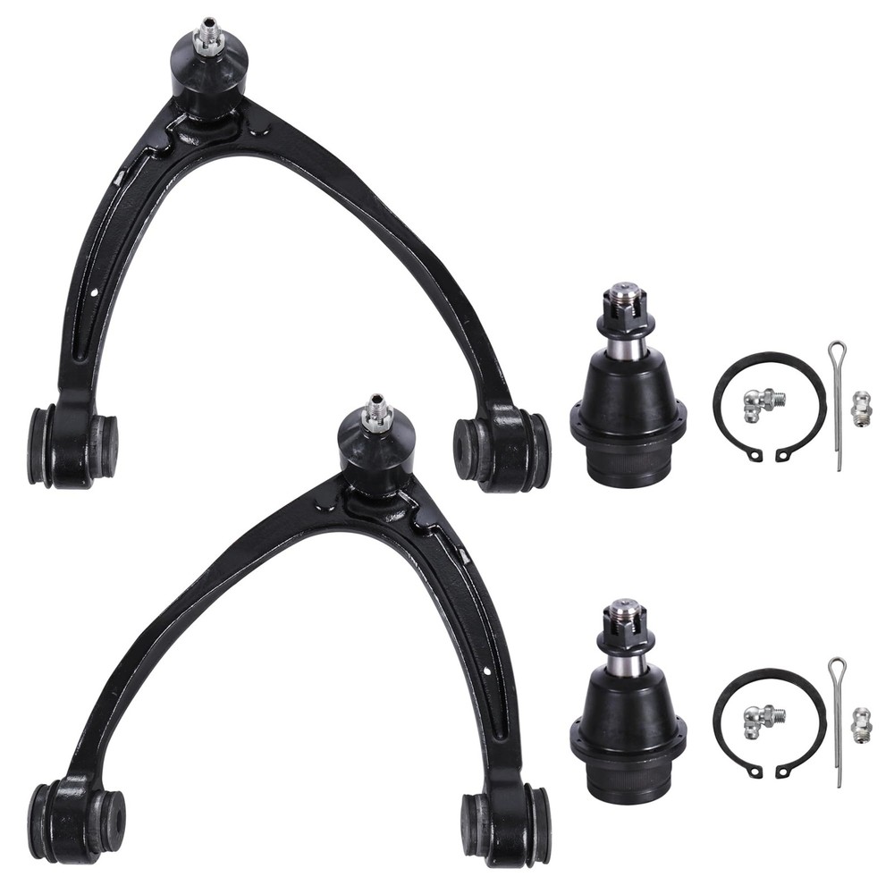Front Suspension kit Upper/Lower Control Arm with Lower Ball Joints Compatible