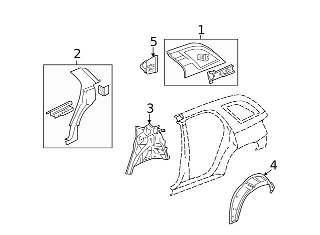 Genuine GM Upper Panel 19167808