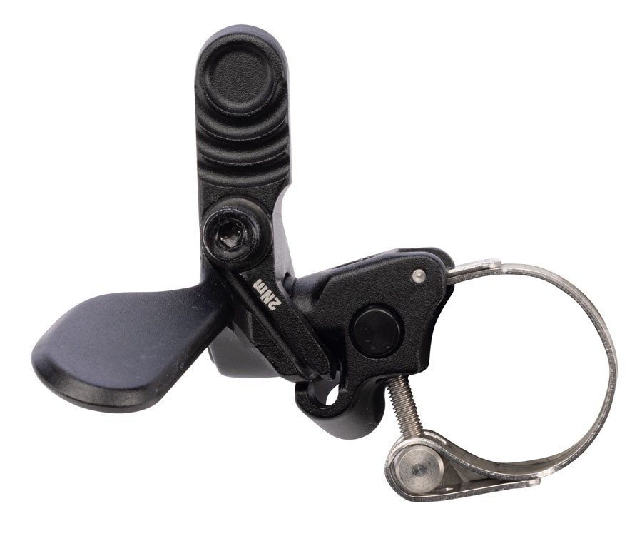 Teravail Drop Bar Remote - Dual-Action, Black