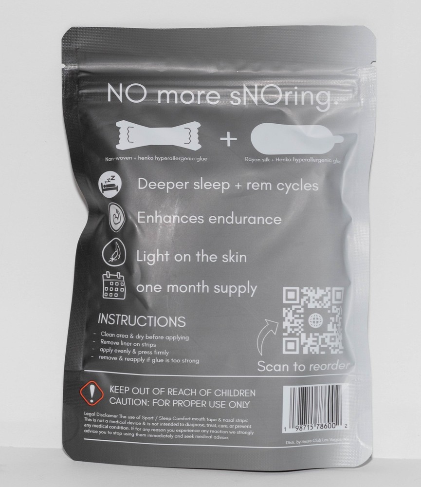 Snore strips - Sleeping strips - NEW/SEALED