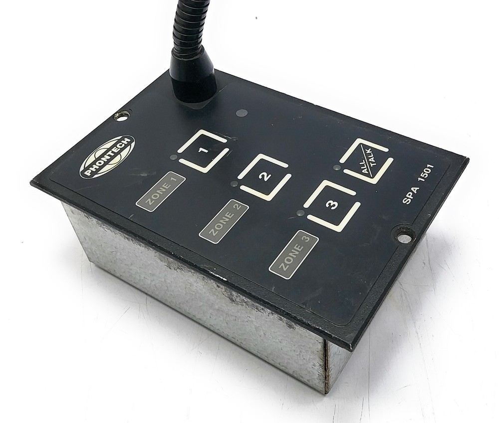 Control Unit with Gooseneck Microphone SPA 1501