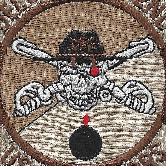 132nd Aviation Cavalry Regiment Delta Company Patch Desert