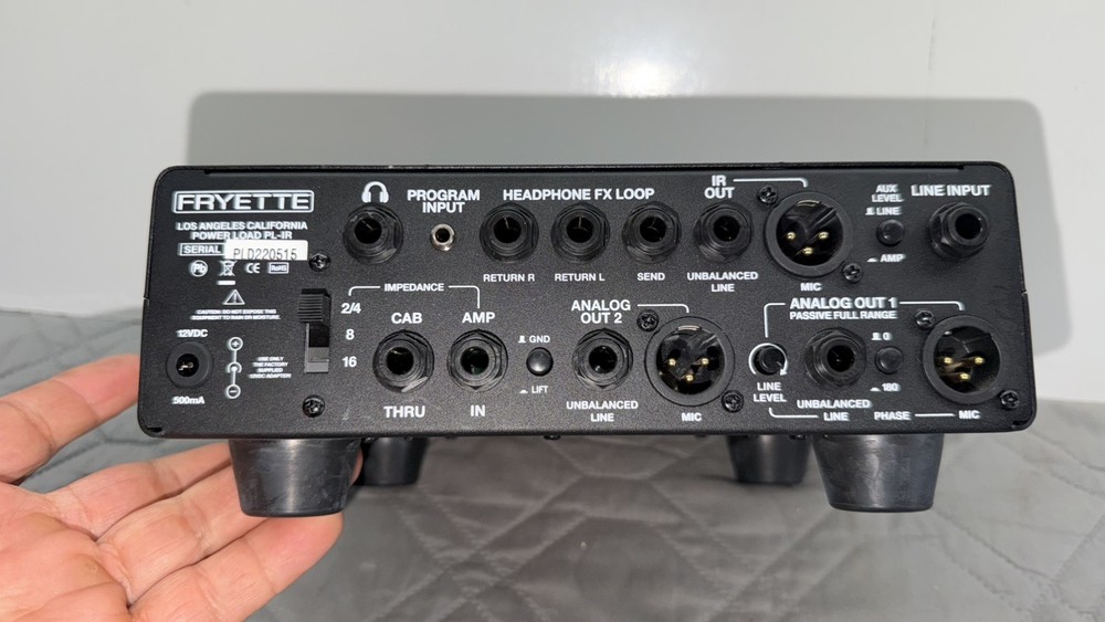 Fryette Power Load IR Reactive Load Box Cab Simulator IR Loader 200W