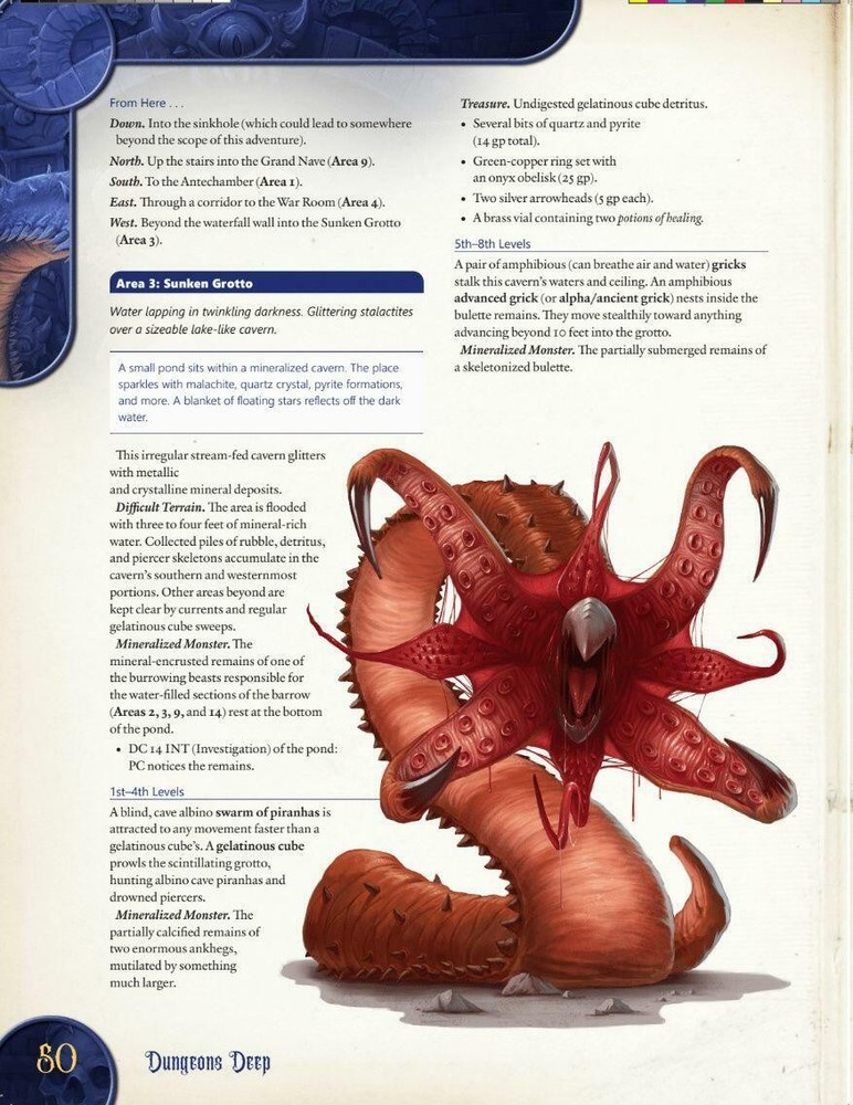 Dungeons Deep (5E) | 16 Classic Ready-to-Play Dungeons