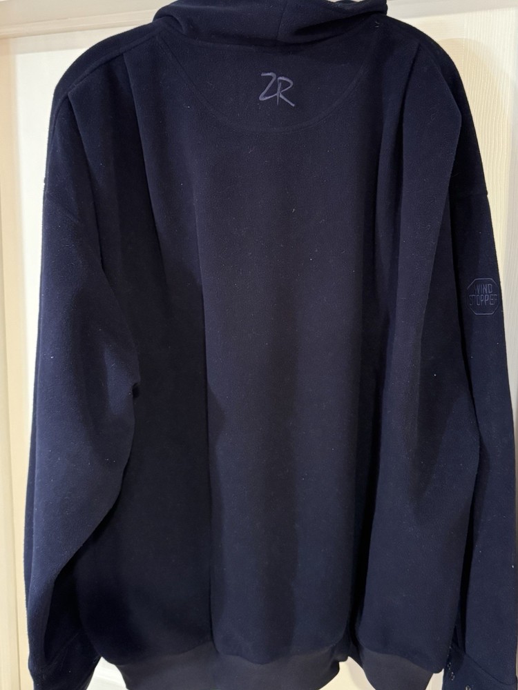 Zero Restriction Windproof Golf 1/4 Zip Pullover XXL Navy Blue