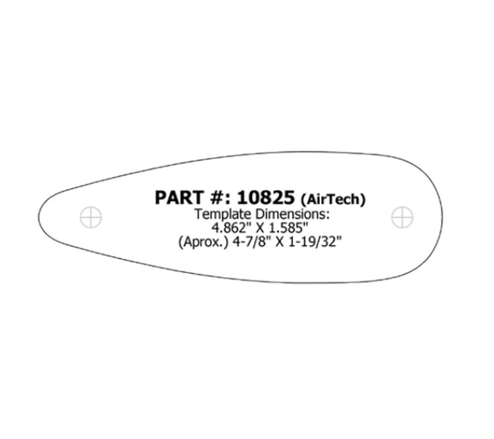 LimbSaver Airtech Recoil Pad Ruger American, Black, Medium