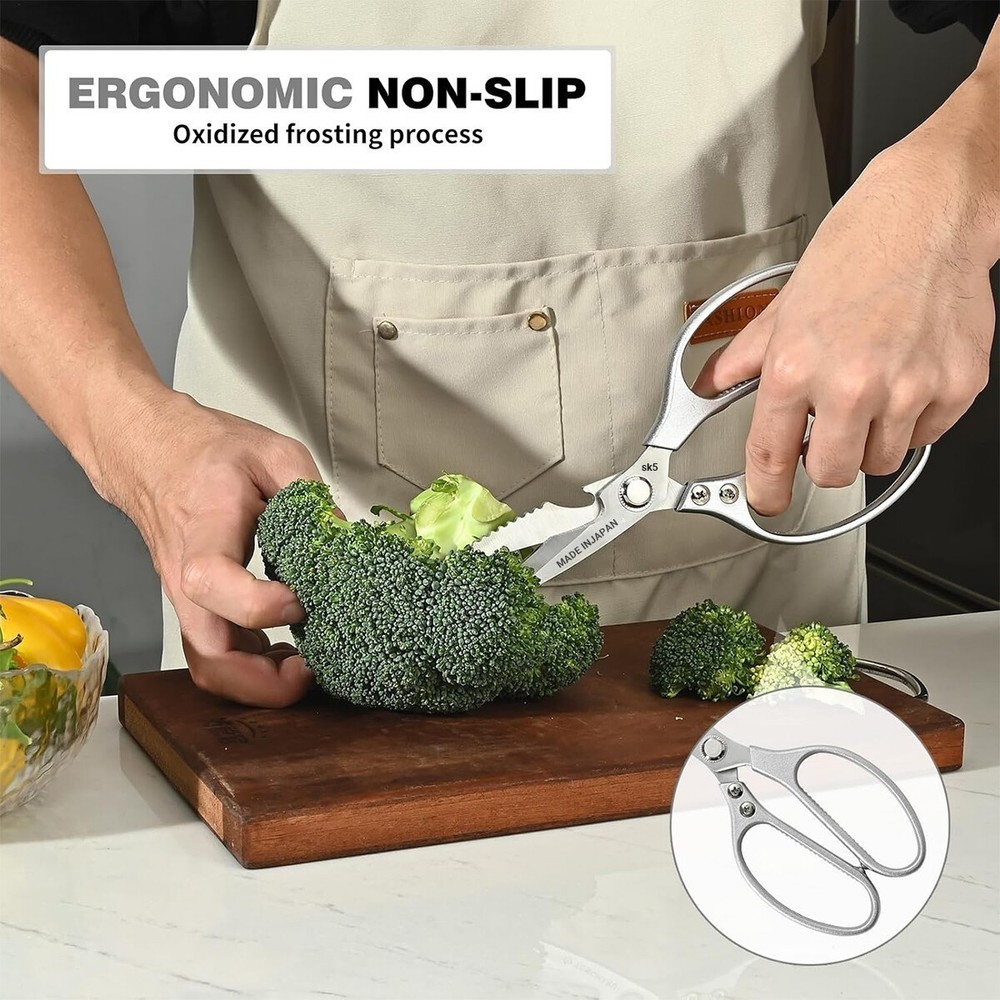 Kitchen Scissors Multi-purpose Kitchen Shears Heavy Duty Sharp Stainless -