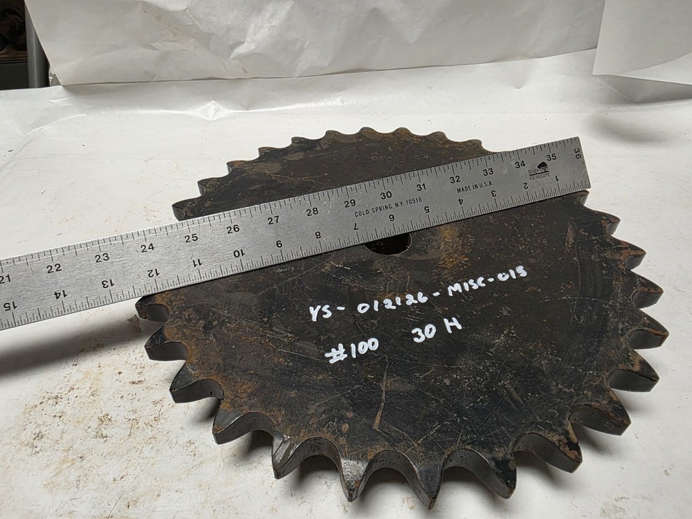 Martin 100B30H Sprocket 1-1/4" Plain Bore 30 Teeth