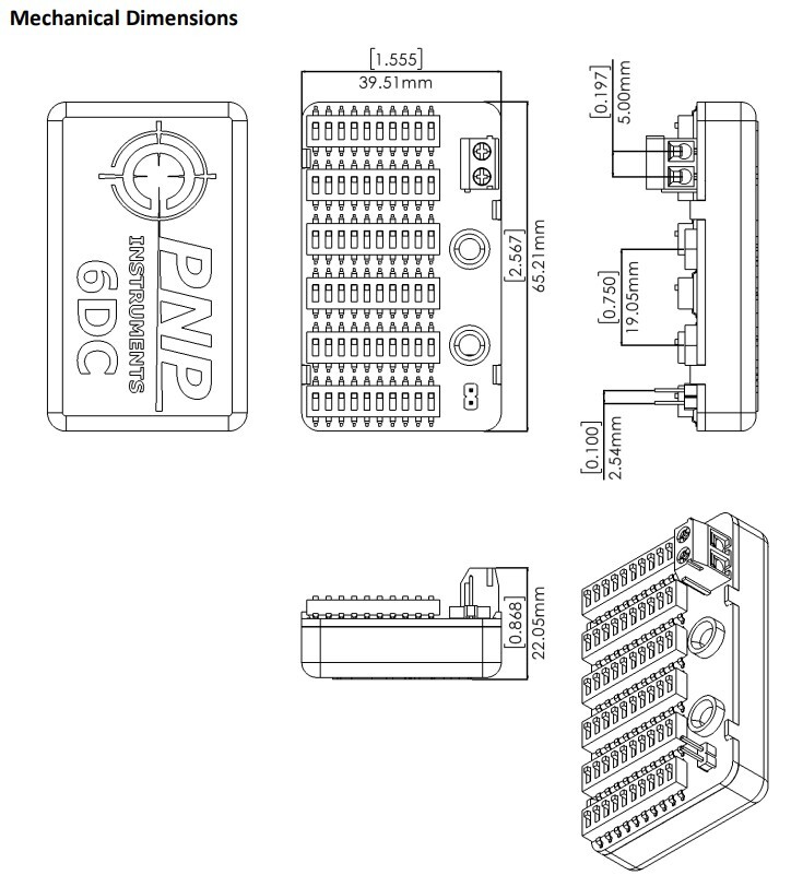 6 Decade Capacitance & 5 Decade Inductance Board/Box Combo with Cover