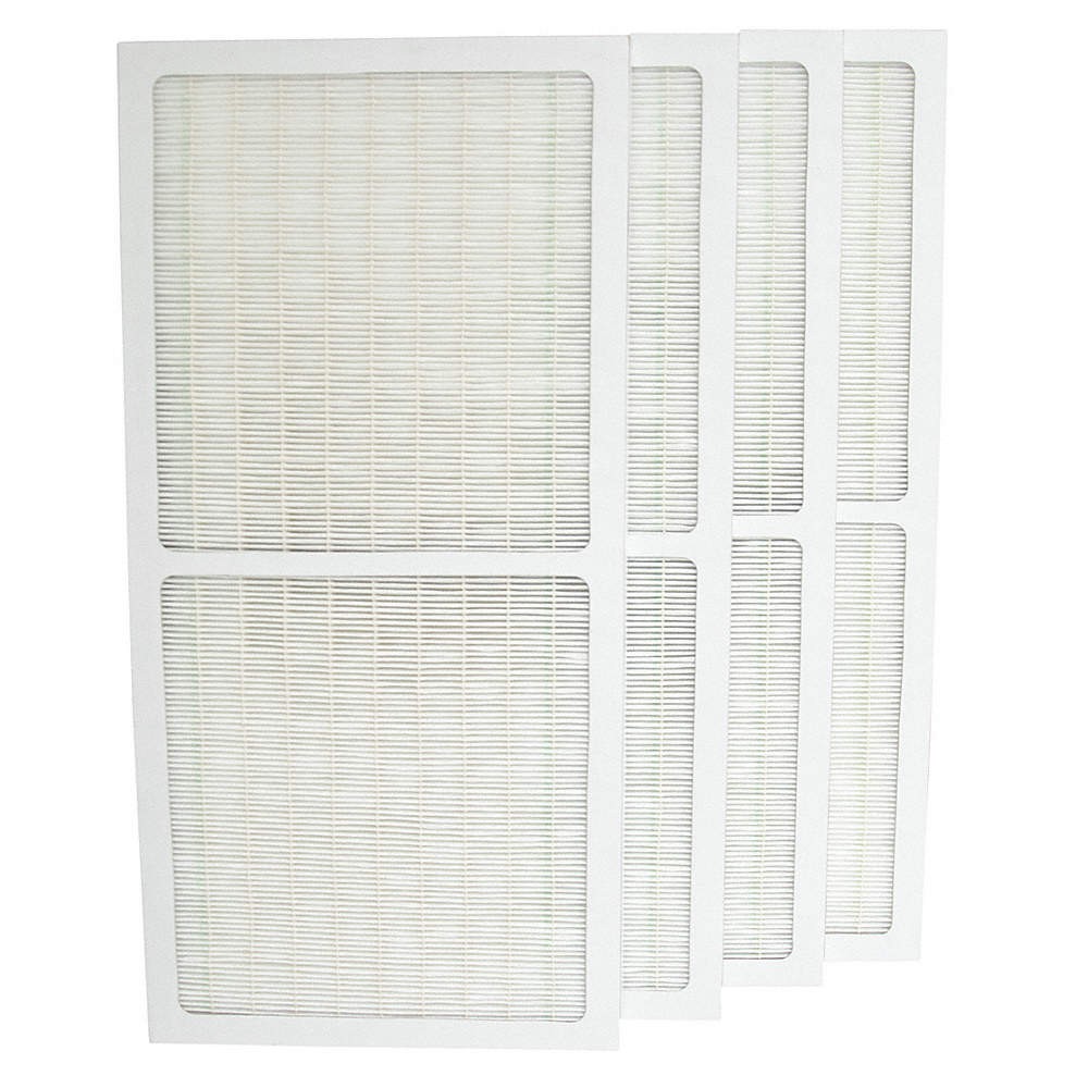 GRAINGER 4E435 Air Cleaner Filter,MERV 13,11x23x1",4PK 4E435