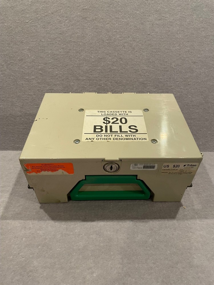 TRITON ATM BOX $20 CASSETTE