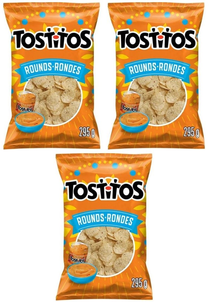 Tostitos Tortilla Chips Rounds 295g (3 Pack)