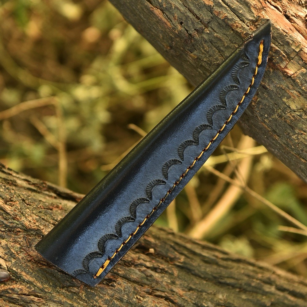 Leather Sheath For Fix Blade Knife Case Holster