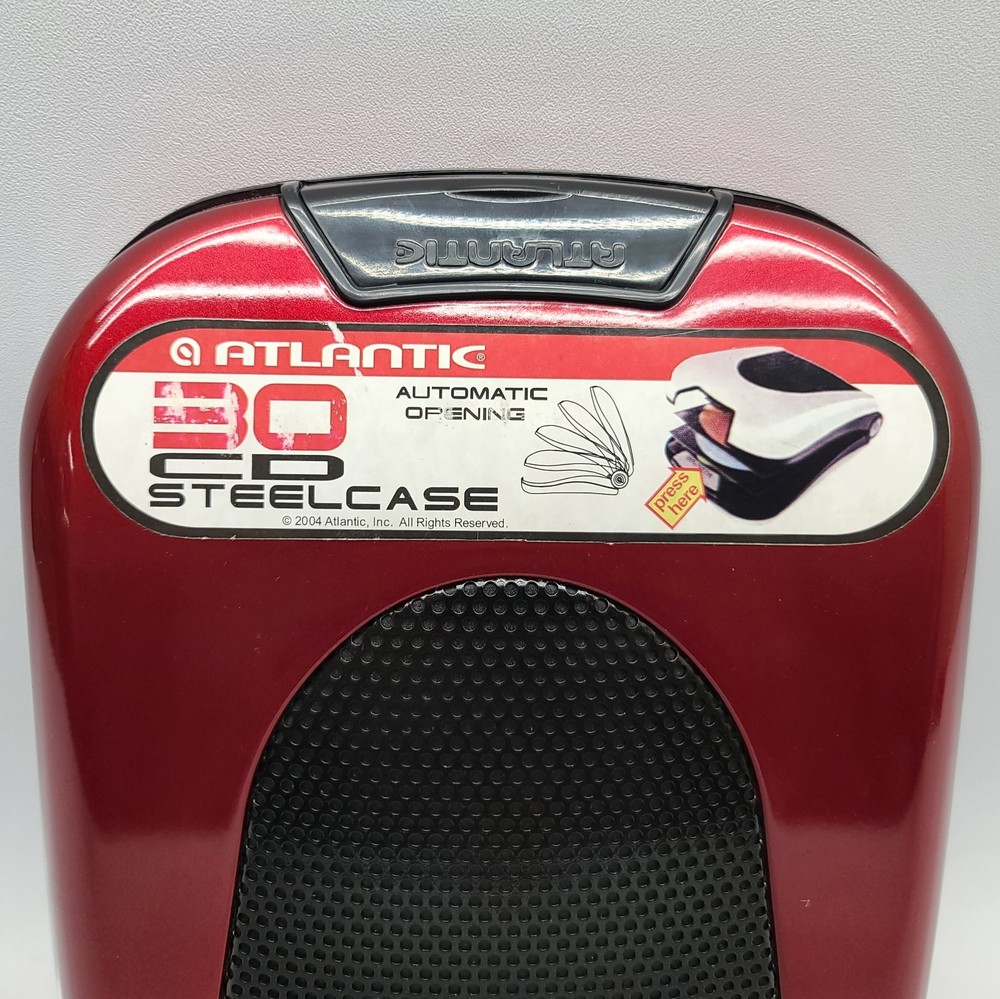 Atlantic 30 CD DVD Disc Storage Steelcase Auto Opening