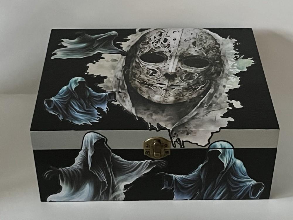 Harry Potter Inspired Death Eater  Keepsake / Memory Box