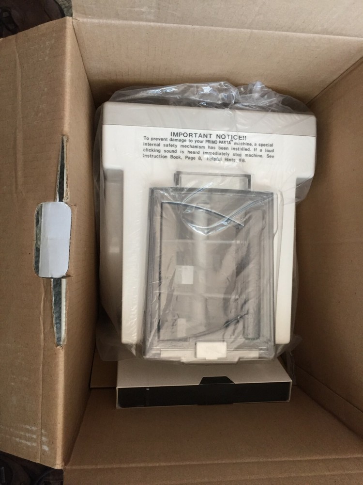 Waring Primo Pasta & Dough Maker PS101 Open Box with Attachments - Service Unit