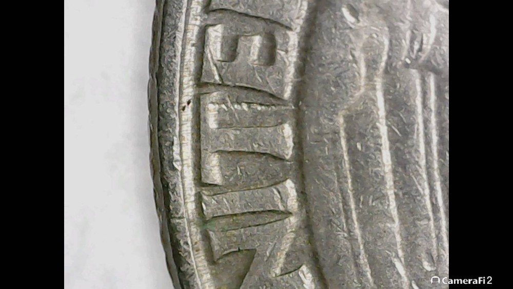 1995 P Washington Quarter Coin, cracks