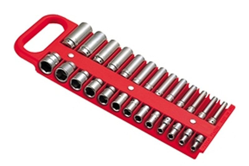 Lisle Tool 40120 Red 1/4" Magnetic Socket Holder