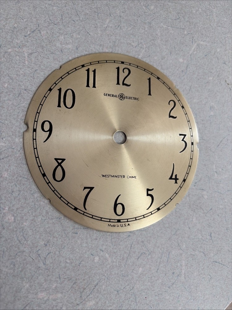 MANTLE CLOCK Brass 5” Clock Face