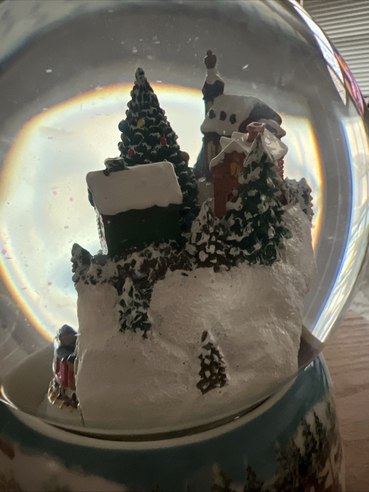 Glitterdome by Roman Inc Train Snow Globe