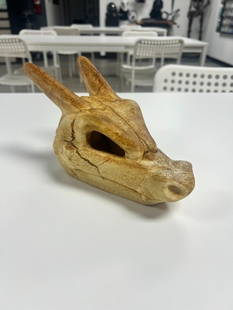 3D Printed Charizard Skull