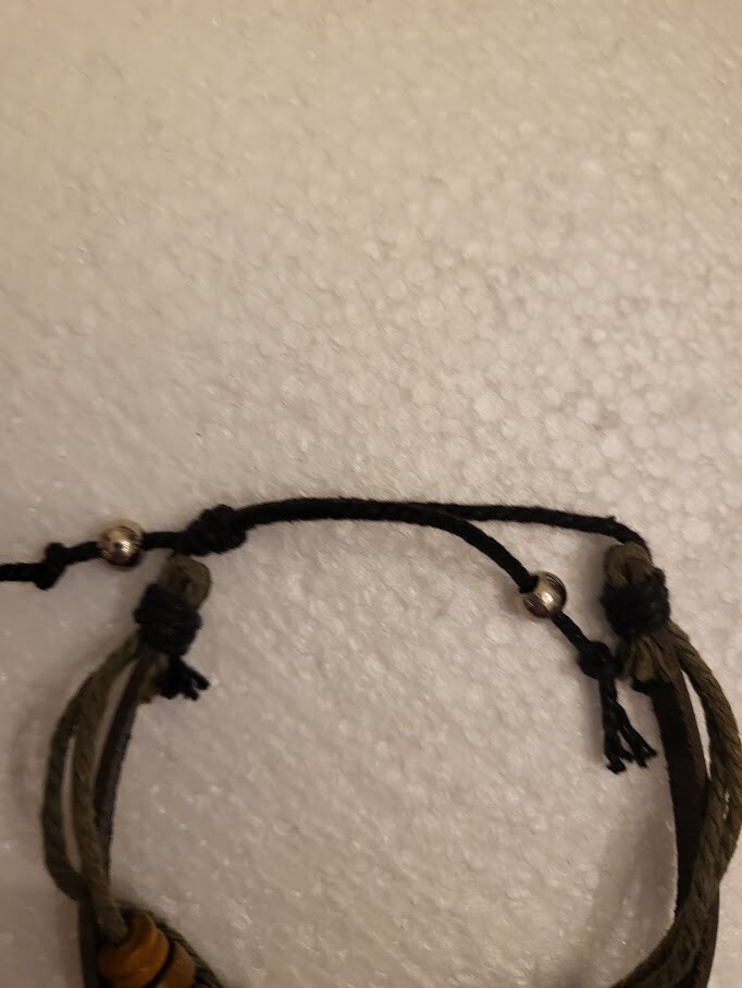 Fairy Core Grunge Handmade Multi-Strand Beaded Bracelet-Boho Style-Preowned