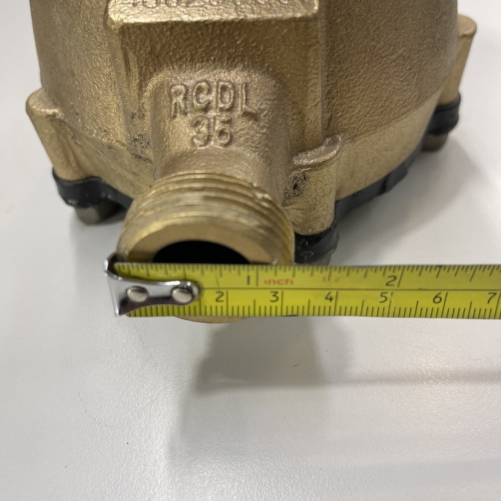 Badger Brass Water Meter Model 35 3/4”