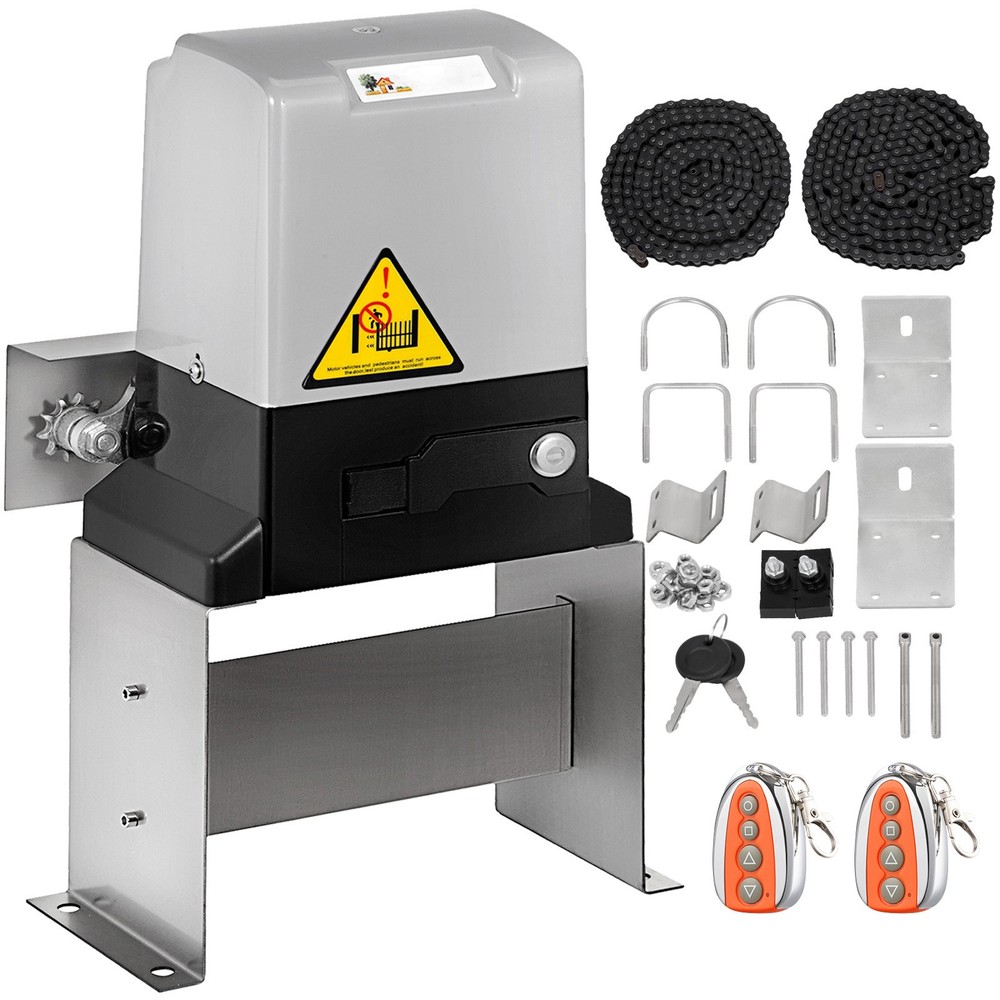 VEVOR Motor Powered Automatic Sliding Gate Opener + Remote Controllers