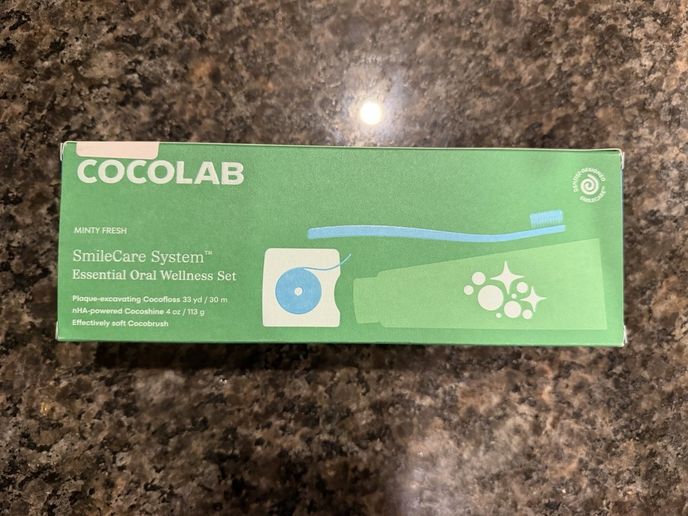 Cocolab SmileCare System Essential Oral Wellness Set Minty Fresh