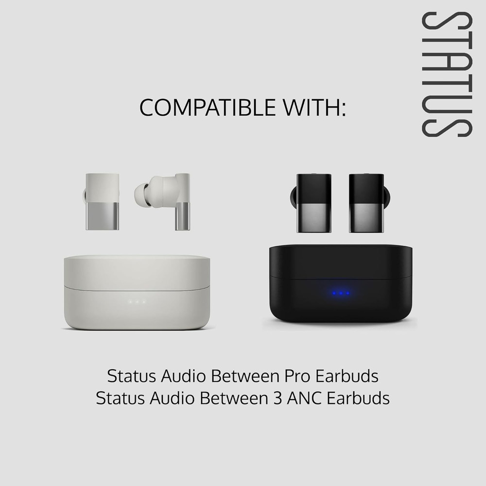 Audio Memory Foam Replacement Earbud Tips - for Between Pro and Between 3ANC Ear