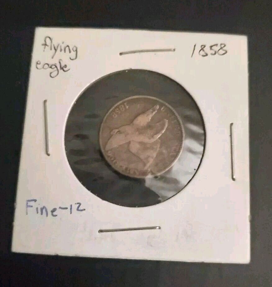 1858 Flying Eagle 1c Cent