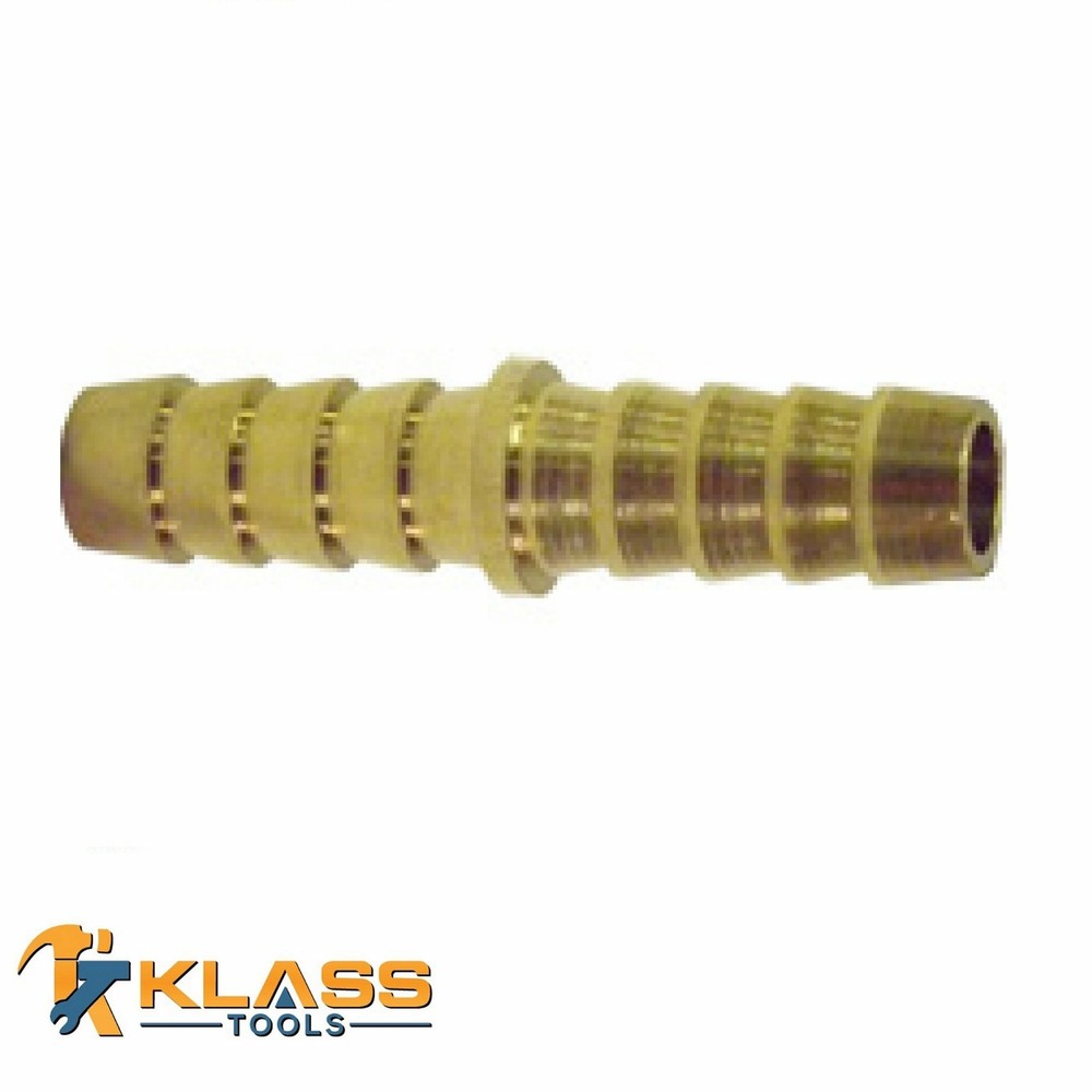 3/8" Double Hose Barb Coupler