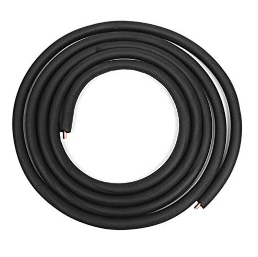 3/4" Insulated Copper Coil Line - Seamless Pipe Tube for HVAC 50' long