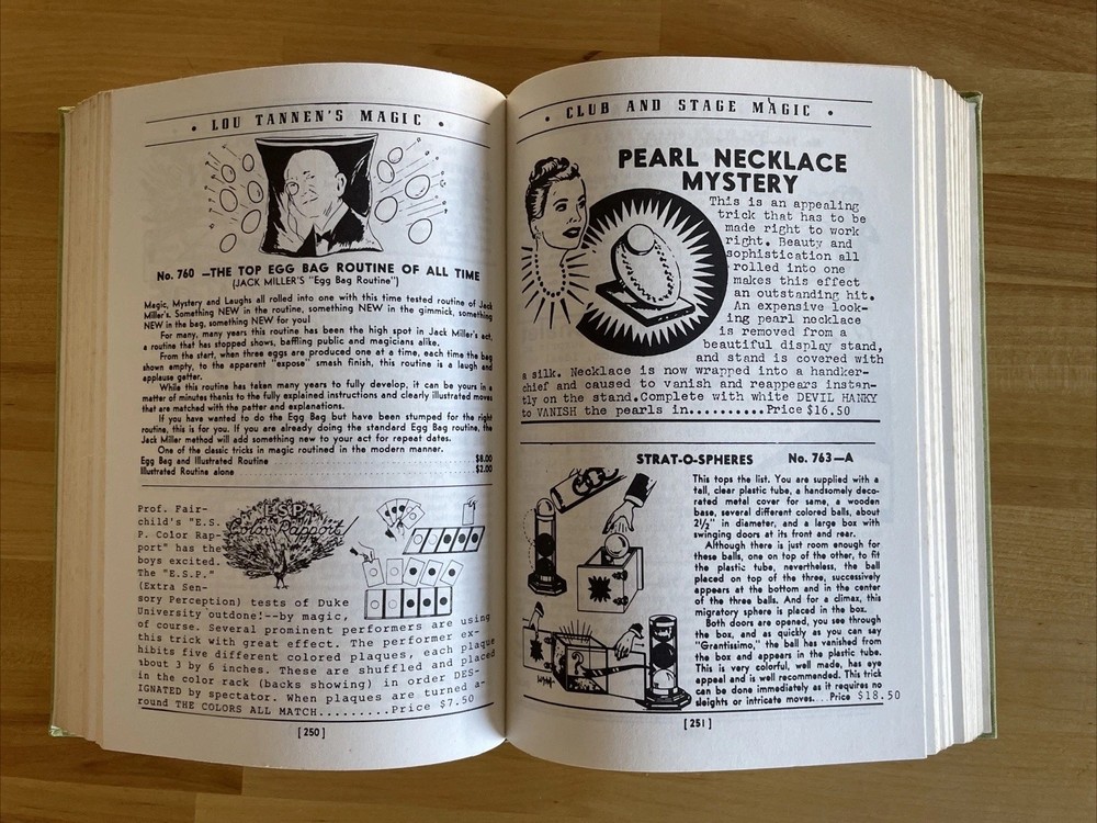Louis Tanner Magic Catalog 10