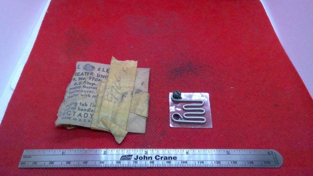 GENERAL ELECTRIC  9706 HEATER ELEMENT/OVERLOAD