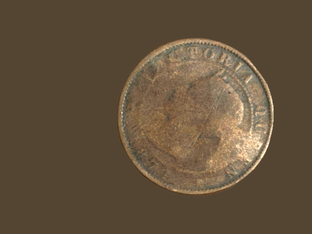 1871 Canada Provinces One Cent Coin - G