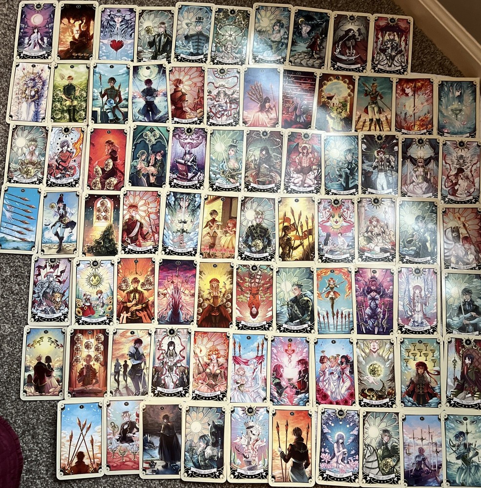 Mystical Manga Tarot (Complete 78-card deck & guidebook)