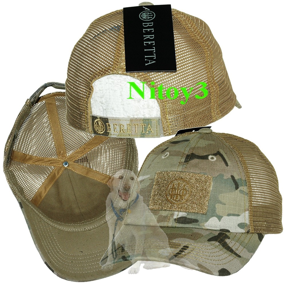 Beretta Tac Patch Trident MultiCam Baseball Hat-Cap Men One Size Adjustable