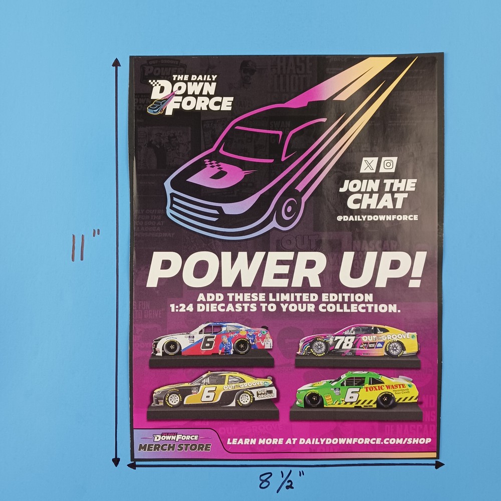 2024 The Daily Down Force Power Up Print Advertisement