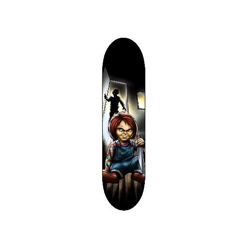 Extremely Rare Child's Play Chucky Skateboard Deck