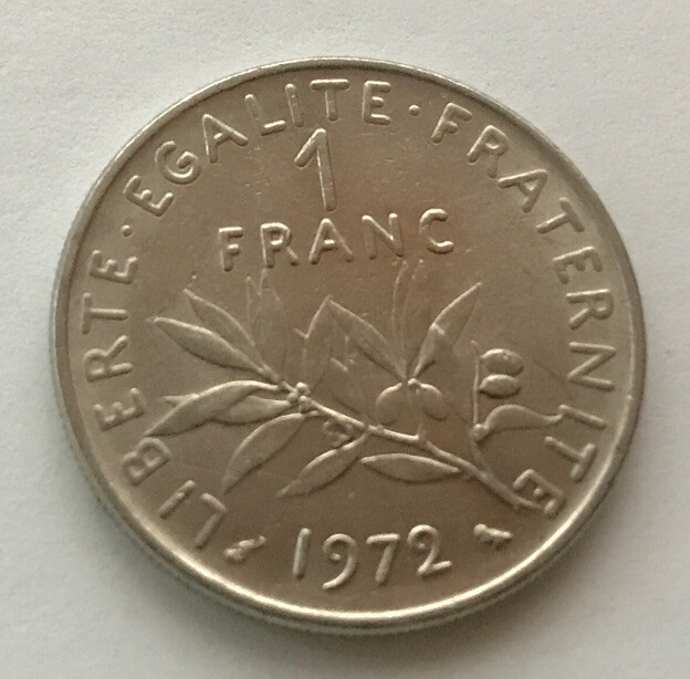 France 1 Franc 1972