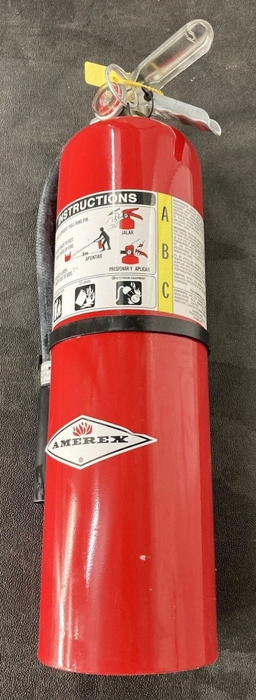 🧯🧯25-10lb.(AMEREX) ABC Refurbished Fire Extinguishers 2026 Certification Tags
