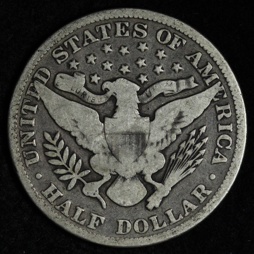 1895 Barber Silver Half Dollar FINE E306 VIVEM