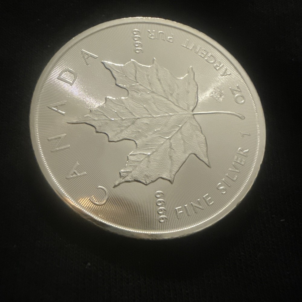 Canada Maple Leaf 2015 Silver Coin 1 oz .9999 Fine
