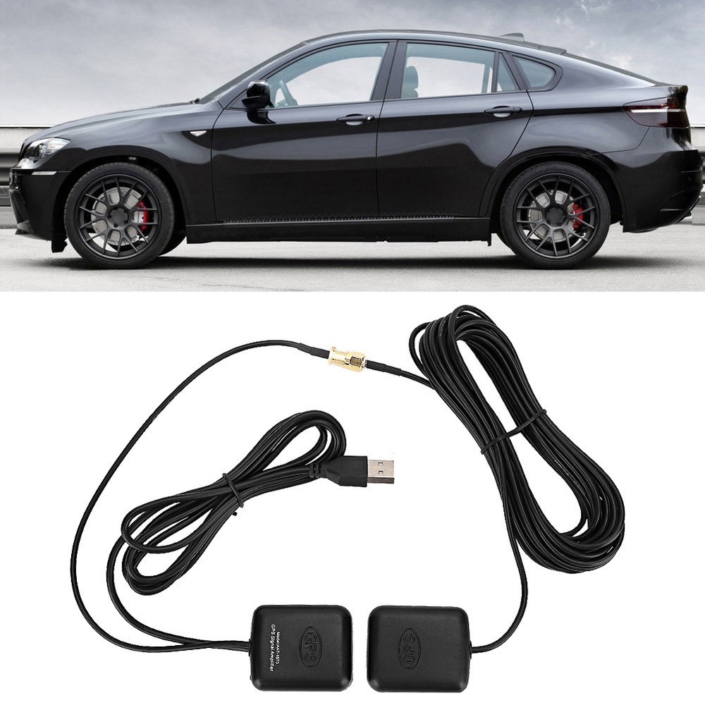 2-Pack High Efficiency GPS Signal Amplifier For Car Navigation Receiver UYNP