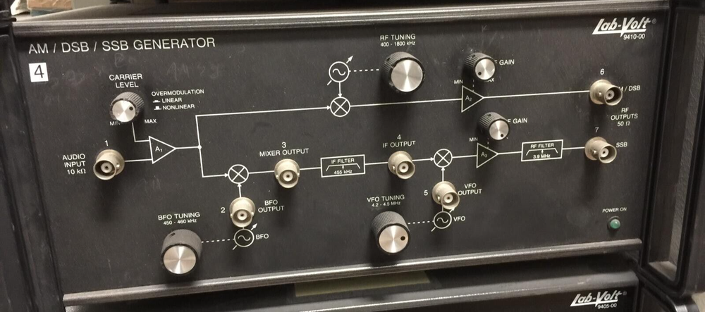 Lab-Volt AM/DSB/SSB Generator 9410-00
