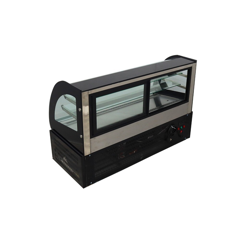220V 47.2" 3Layer Desktop Refrigerated Cake Display Cabinet Air Cooling Showcase